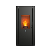 Estufa de pellet KRONE 7 kW negra