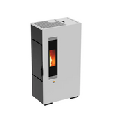 Estufa de pellet pasillo KRONE 4.9 kW blanco