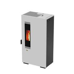 Estufa de pellet pasillo KRONE 4.9 kW blanco