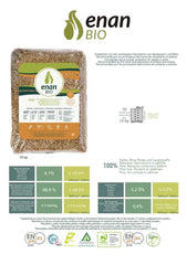 ENAN Bio - Palet de 70 Sacos de Pellets de 15 Kilos EN Plus A1 (1050kg). Entrega a Domicilio