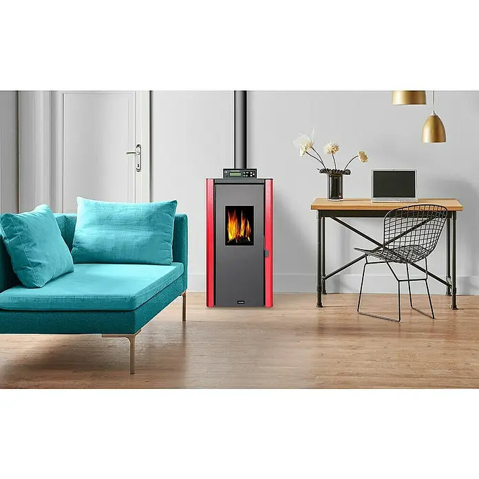 Estufa de pellets estanca Estromboli  9 kW