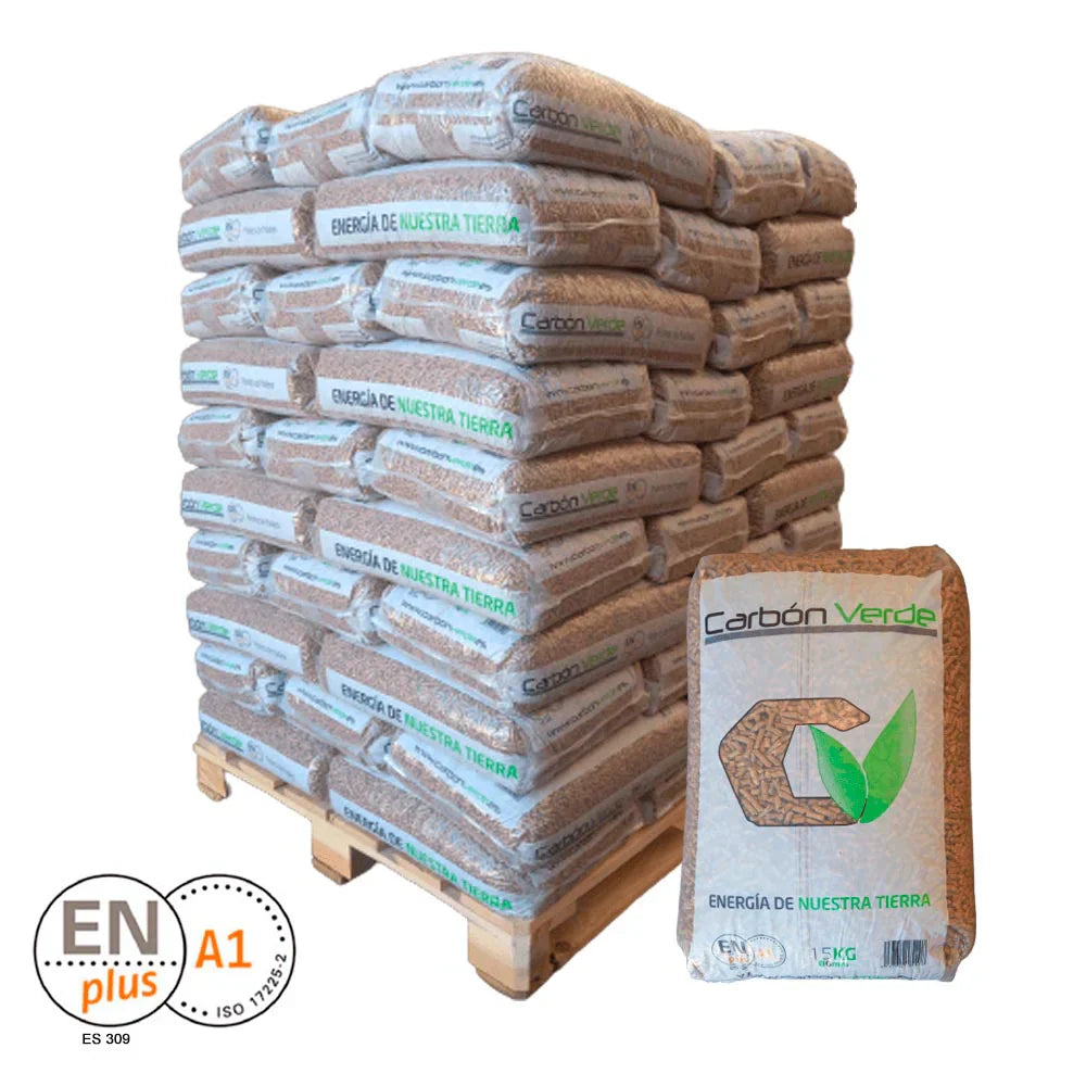 Carbón Verde Pellet – 88 sacos
