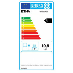 Estufa de Pellets Moderna SMART 8,7 kW – Redonda Blanca