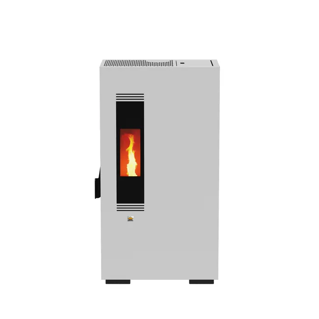 Estufa de pellet pasillo KRONE 4.9 kW blanco